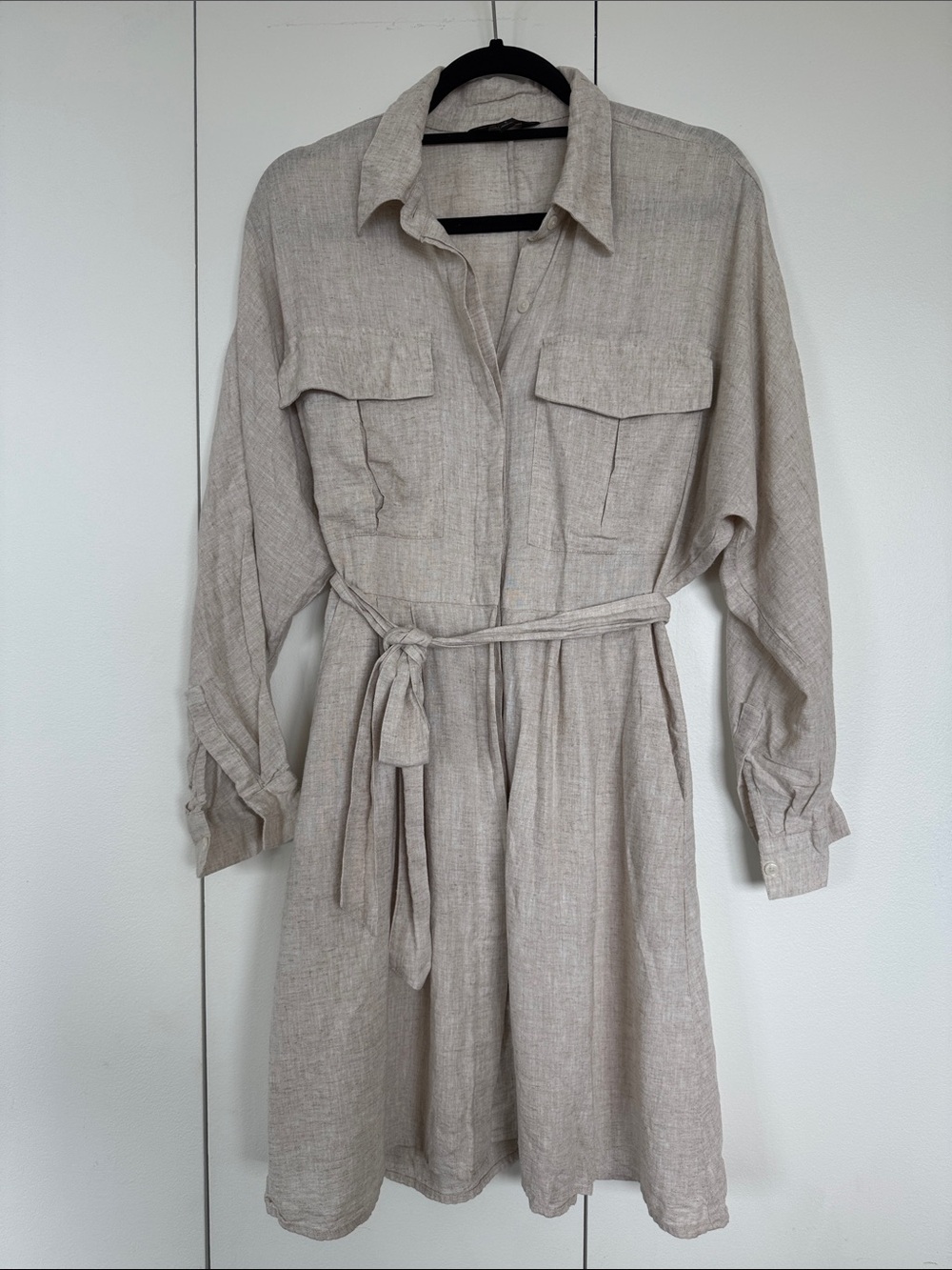 Banana Republic Linen Shirt Dress